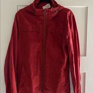 Lifetime Red jacket with hood